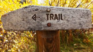 panneau trail