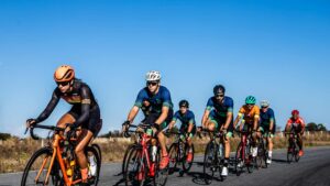 groupe de cycliste